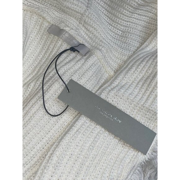 One Grey Day Gerri Wrap Cardigan in Ivory Small New Womens Wrap knit Sweater - Picture 8 of 12